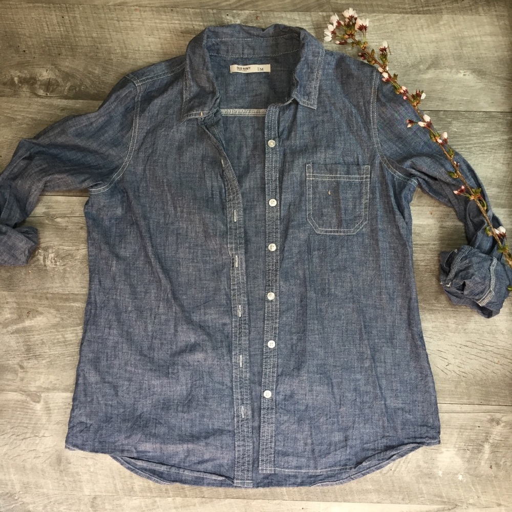 Chambray H&M button down shirt
